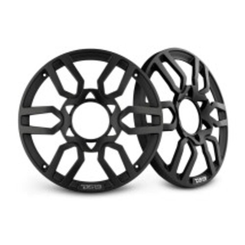 Image 1 de 3.. Housse universelle DS18 PRO-GRILL8/BK pour haut-parleur de 8&nbsp;po - Noir - Paire