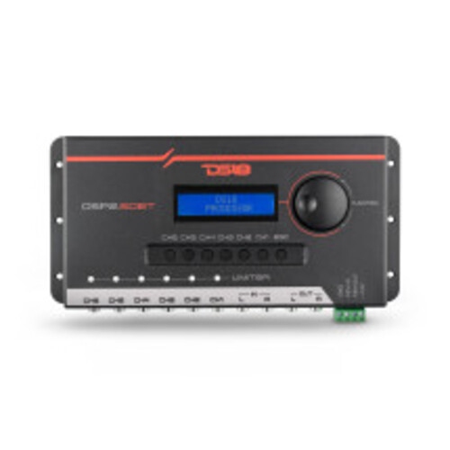 Image 1 de 3.. Processeur de son numérique DS18 DSP2.6DBT à 2 canaux et 6 canaux avec Bluetooth et écran LCD