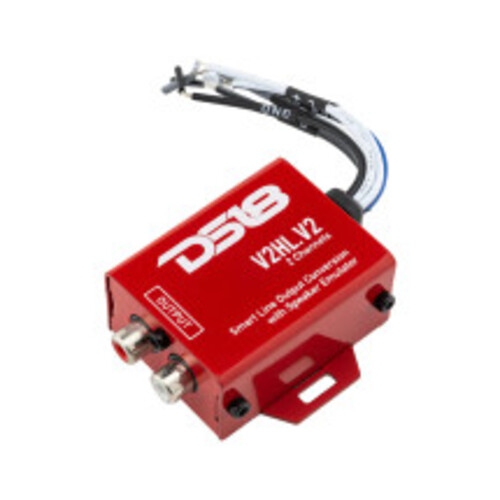 Image 1 de 3.. DS18 V2HL.V2 Convertisseur Hi/Lo 2 canaux avec émulateur de haut-parleur
