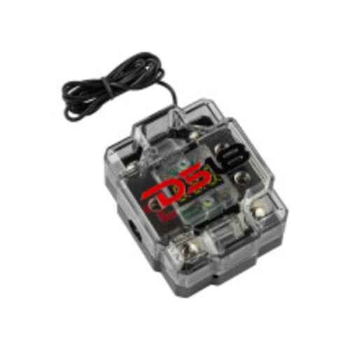 Image 1 de 3.. Porte-fusible ANL DS18 FDG1224AFS-80&nbsp;A et bloc de distribution 0 GA, sortie 2x4GA avec voltmètre