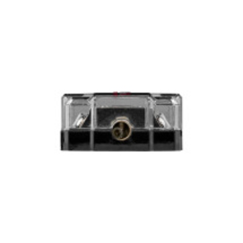 DS18 FDG1224AFS-80A ANL Fuse Holder and Distribution Block 0GA In - 2x4GA Out with Voltmeter