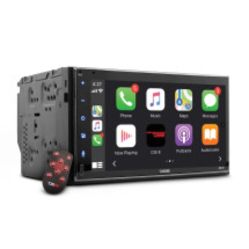 Unité centrale double DIN sans mécanique à écran tactile de 7&nbsp;po DS18 DDX7CP avec CarPlay d'Apple