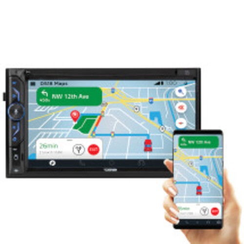 Unité centrale double DIN sans mécanique à écran tactile de 6,9&nbsp;po DS18 DDX6.9CP avec Apple CarPlay