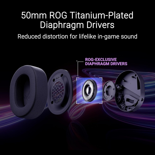 ASUS ROG Pelta Wireless Gaming Headset - Black