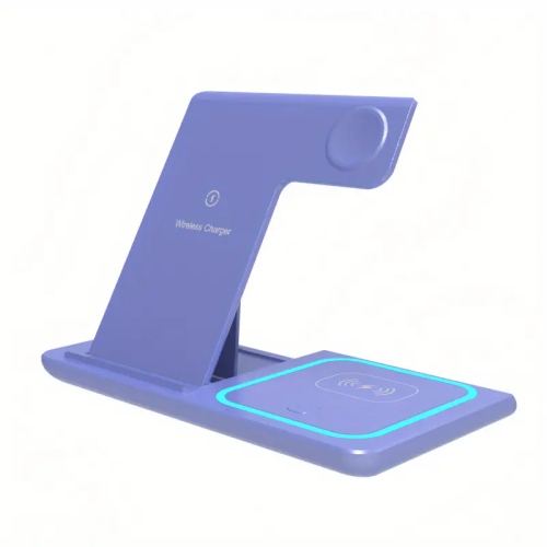 THE WAY  3 In 1 Wireless Charger, Desktop Folding Mobile Phone Holder Wireless Charger, Widely Used In A Variety Of Devices Wireless Charging Holder -