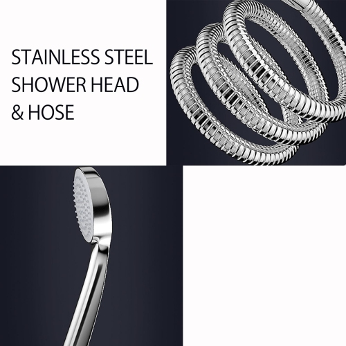 Tankless Electric Water Heater, 3000W Instant Mini Shower Heater with LCD Display, Portable for Home Use