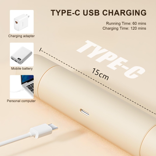 2-in-1 Bikini Shaver, Women's Electric Double-Head Trimmer, Portable Mini Hair Removal Device for Travel and Home