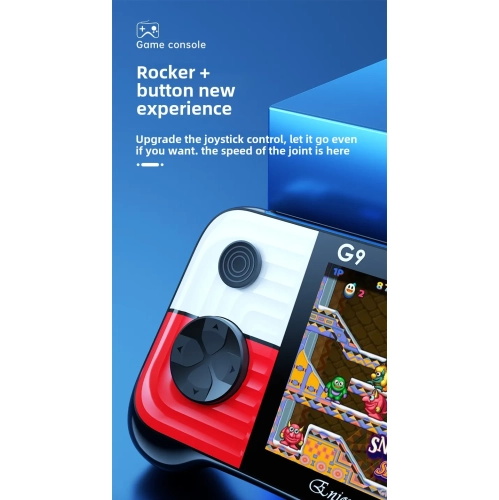G9 handheld game console 666 games, classic childhood battle arcade two-player handheld projection game console joystick - double handle