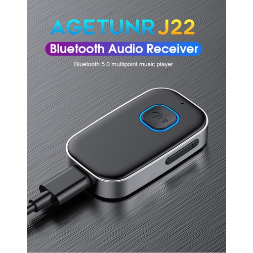 Nouveau récepteur Bluetooth sans fil Récepteur auxiliaire Récepteur Bluetooth pour l'auto Récepteur Bluetooth, Chaîne stéréo maison/Écouteurs avec