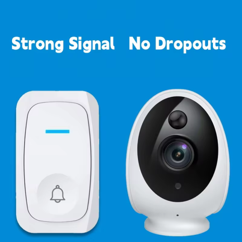 Home indoor and outdoor ultra-high-definition remote monitoring camera, two-way intercom with detection camera video doorbell, smart line doorbell