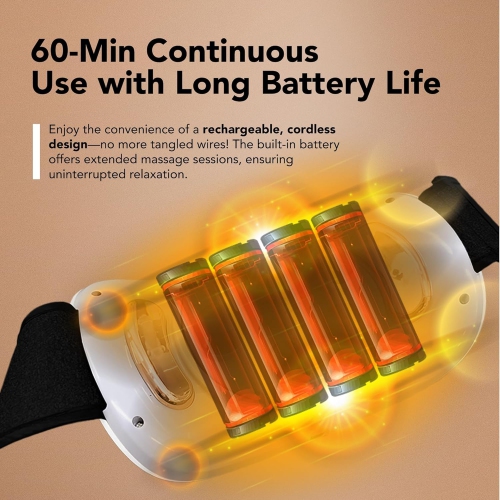 Abdominal Massager,Electric Stomach Tummy Anti Cellulite Remover Machine for Belly,Bian Stone Kneading Heat Relief for Period Cramps,Men Women Body