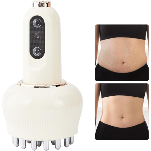 Lymphatic Drainage Massager & Anti Cellulite Massage Tool,for Reduce Stretch Marks & Cellulite,Electric Massager for Legs Arms & Belly,Body Sculpting