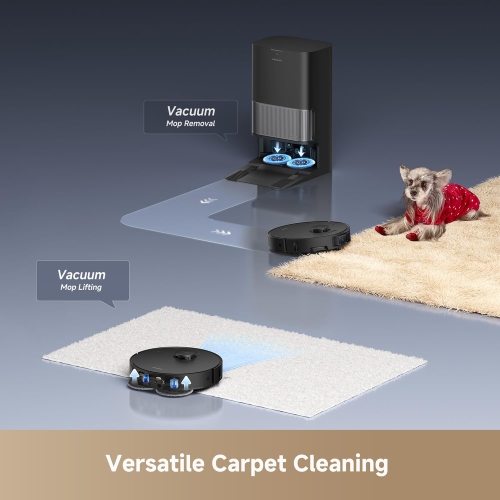 Dreame L40S Ultra Robot Vacuum Cleaner and Mop - Black