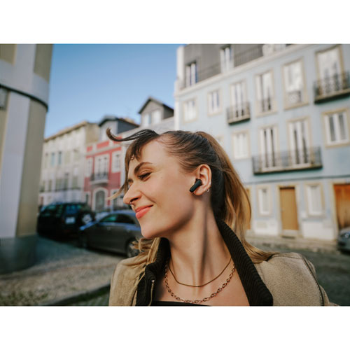 Écouteurs boutons 100 % sans fil ACCENTUM Open de Sennheiser - Noir