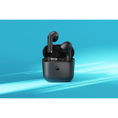 Écouteurs boutons 100 % sans fil ACCENTUM Open de Sennheiser - Noir