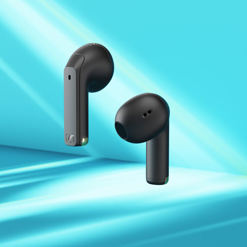 Écouteurs boutons 100 % sans fil ACCENTUM Open de Sennheiser - Noir