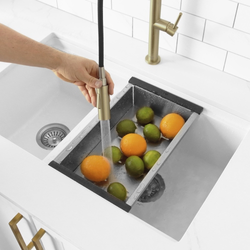 15 3/8 Stainless Steel Workstation Colander