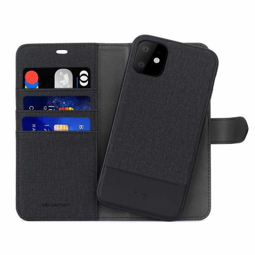 Étui folio 2-en-1 de Blu Element pour iPhone 11/XR - Noir
