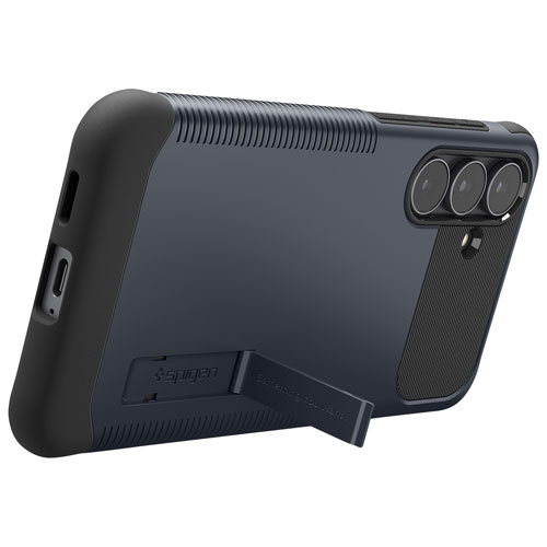 Spigen Slim Armor MagFit Fitted Hard Shell Case for Galaxy S25 FE - Metal Slate