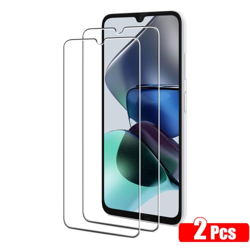 Verre trempé pour Galaxy A05 de Samsung Protecteur d'écran HD 9H antirayure, sans bulles, protecteur d'écran tactile précis [paquet de 2]