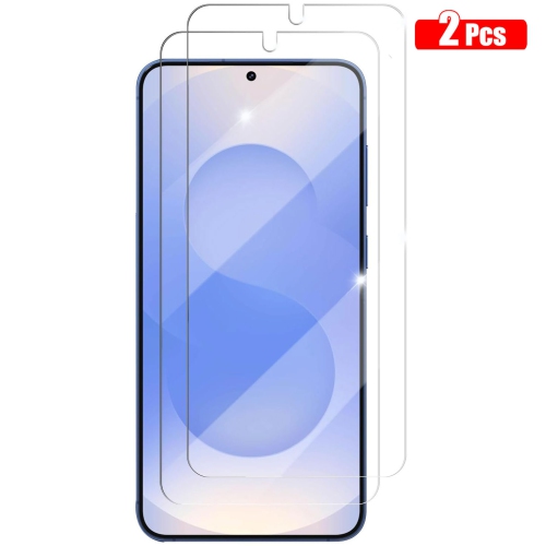 Tempered Glass for Samsung Galaxy S25 Screen HD Film 9H Anti-Scratch-Case Friendly, Bubble Free, Haptic Touch Accurate Screen Protector [2-Pack]