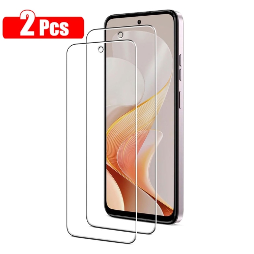 Tempered Glass for Motorola Moto G Play 2024 Screen HD Film 9H Anti-Scratch-Case Friendly, Bubble Free, Haptic Touch Accurate Screen Protector