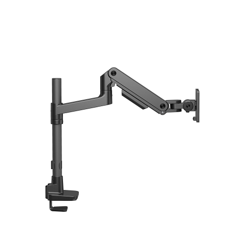 HYDRA Elite Single Monitor Arm Designed for 49" Display Max 20kg - Clamp and Grommet Base Installation Included - 10 Year Warranty - HYDRA1HDGB