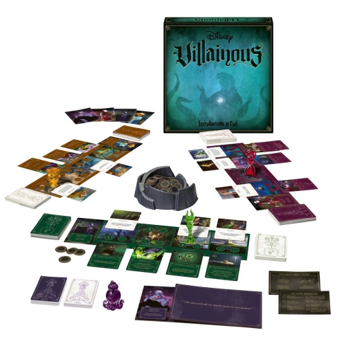 Disney Villainous Game Bundle with Exclusive Lorcana Card