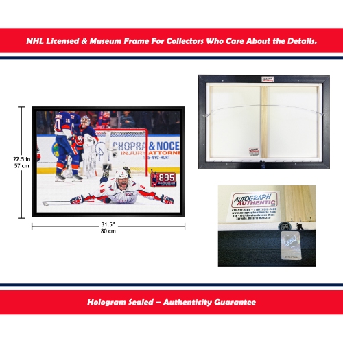 Alexander Ovechkin Record Goal #895 Framed Canvas
