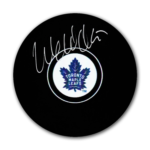 Wendel Clark Autographed Hockey Puck - Toronto Maple Leafs