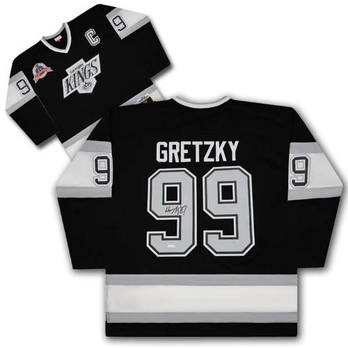 AUTOGRAPH AUTHENTIC  Wayne Gretzky Signed Throwback Jersey Mitchell & Ness '92-93 In Multicolor