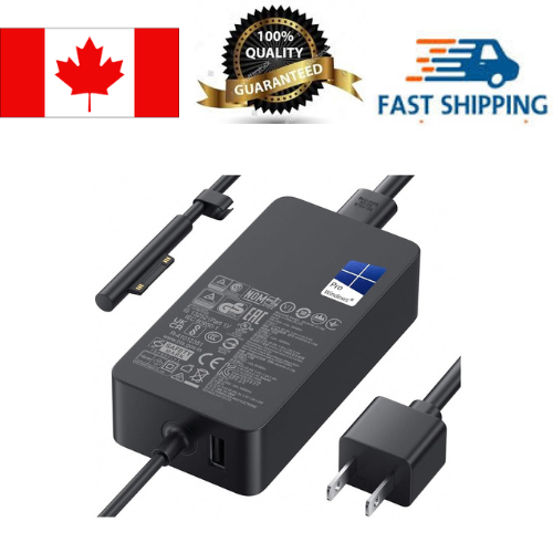 Chargeur c.a. 36&nbsp;W 2,58&nbsp;A pour Surface Pro 12&nbsp;V de Microsoft, MS36WSURFACEPRO