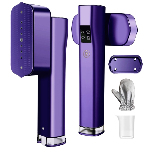 Steamer for Clothes, Portable Handheld Garment Steamer, 100ml Water Tank, Ironing Removes Wrinkle for Home,Office and Travel