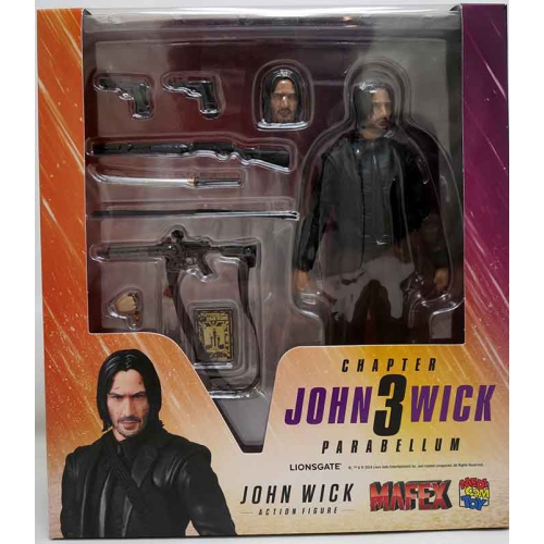 John Wick Parabellum 6 Inch Action Figure Mafex - John Wick Chapter 3