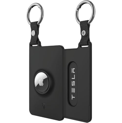 TUDIA  Tesla Key Card With Airtag Slot for Model 3 Y S X Cybertruck - 2 Pack