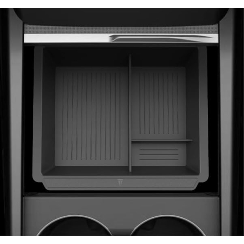 TUDIA  Center Console Organizer Tray for Tesla Model 3 2025/2024 (Highland) & Model Y 2025/2026 (Juniper) Only
