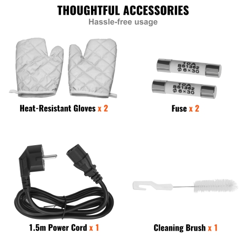 VEVOR 700W Electric Oil Press Machine, Stainless Steel Oil Extractor Machine, 140℃ / 284℉ Constant Temperature, Hot Press Oil Expeller for Pressing