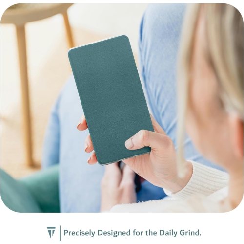 TUDIA SKN FLIP V2 Designed for Onyx Boox Palma 2 Case - Clear Turquoise