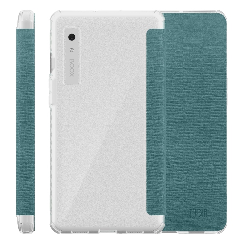 TUDIA SKN FLIP for Onyx Boox Palma 2 Case - Clear Turquoise
