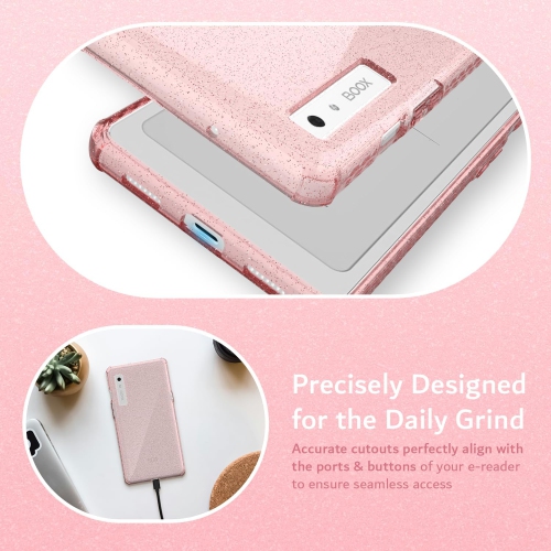 TUDIA SKN for Onyx Boox Palma 2 Case - Pink Glitter