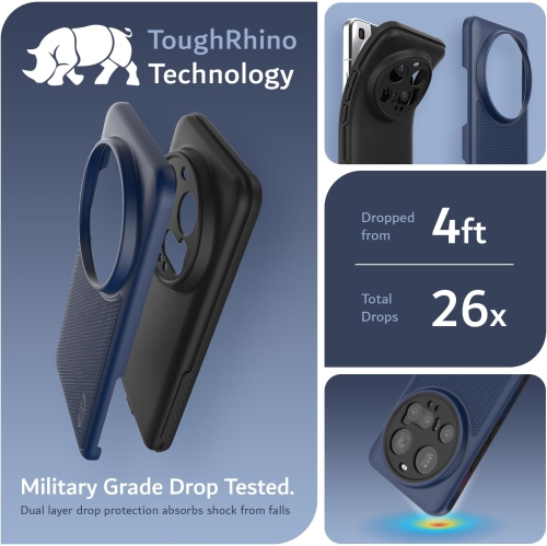 TUDIA Xiaomi 15 Ultra 5G Case 2025 MergeGrip - Indigo Blue