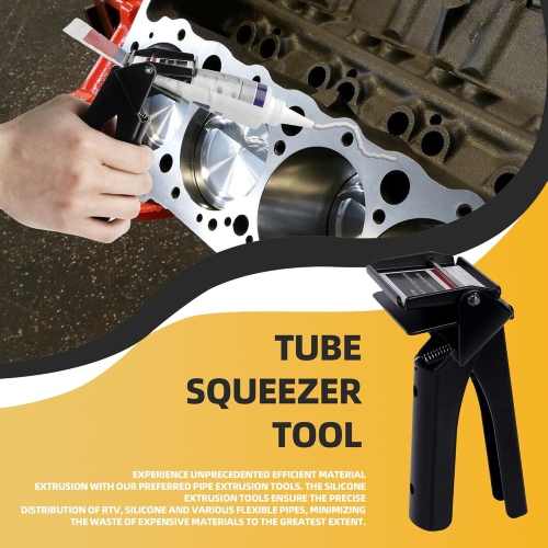 Portable Liquid Glue Tube Dispenser, Silicone Extrusion Tool for Maximum Glue Tube Utilization