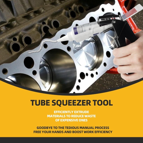 Portable Liquid Glue Tube Dispenser, Silicone Extrusion Tool for Maximum Glue Tube Utilization