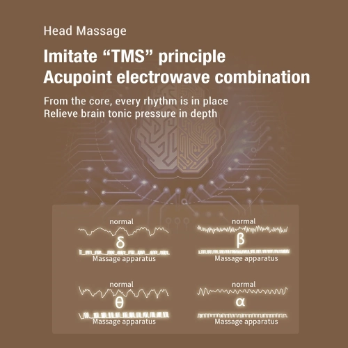 12-Claw Electric Head Massager Vibration Massage Head Massage Device for Relieve Fatigue Scalp Relaxation Wireless Portable