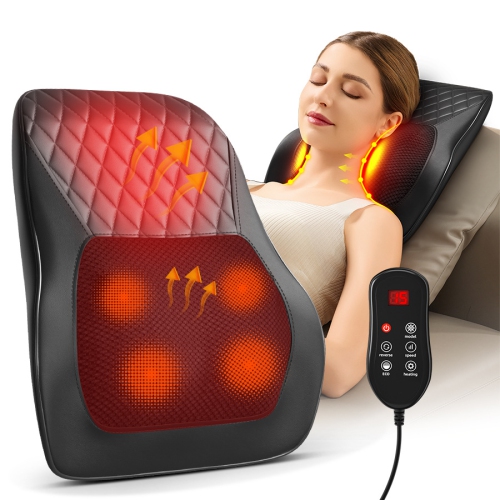 MYACUC  Shiatsu Neck And Back Massager With Heat, Electric Deep Tissue Kneading Neck And Shoulder Massage
