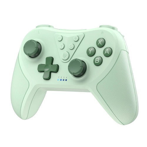 Switch Gamepad Wireless Pro Controller with 6-Axis Gyro, Motion Support, Adjustable Dual Turbo, Enhanced Switch Remote Gamepad, Green
