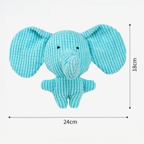 Puppy Toys - Rustling Plush Dog Chew Toy for Teething Puppies, Durable Interactive Boredom Relief Toy for Small Dogs