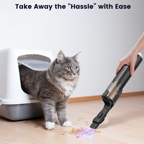 P17Por new multifunctional car vacuum cleaner wireless portable handheld high-power blowing and suction integrated handheld cordless rechargeable