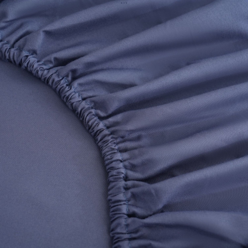 Ocean Fine Bedding Sheet Set; Twin, 300 TC, Soft, Breathable and Eco-Conscious, Blue