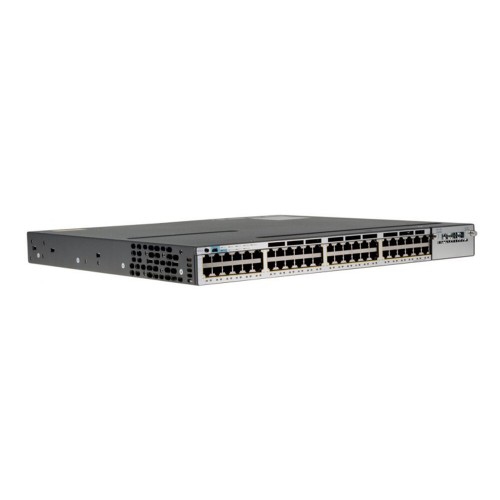 REFURBISHED Cisco WS-C3750X-48T-E 48-Port Gigabit Managed Network Switch – Enterprise-Grade Performance